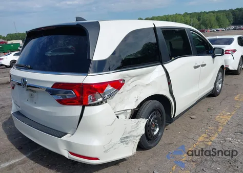 2019 Honda Odyssey Ex-L from USA, damaged, VIN 5FNRL6H75KB070519